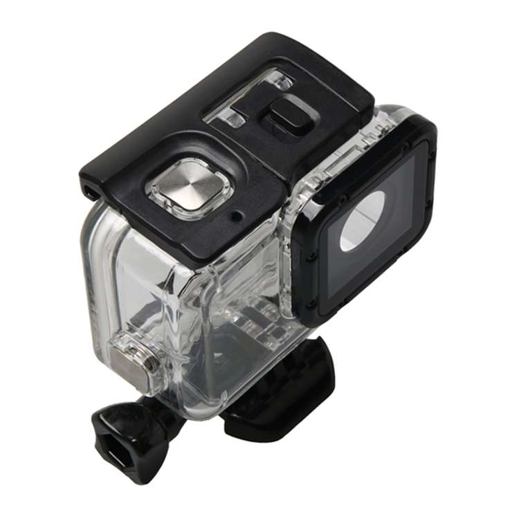 For GoPro HERO6 /5 Waterproof Housing Protective Case + Hollow Back Cover with Buckle Basic Mount...