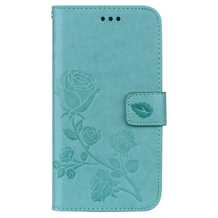 For iPhone XR Rose Embossed Horizontal Flip PU Leather Case,  with Holder &amp; Card Slots &amp; ...