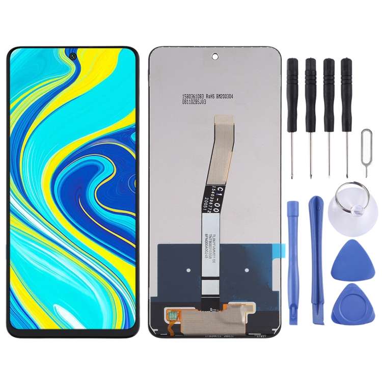 LCD Screen and Digitizer Full Assembly for Xiaomi Redmi Note 9S / Redmi Note 9 Pro / Redmi Note 9...