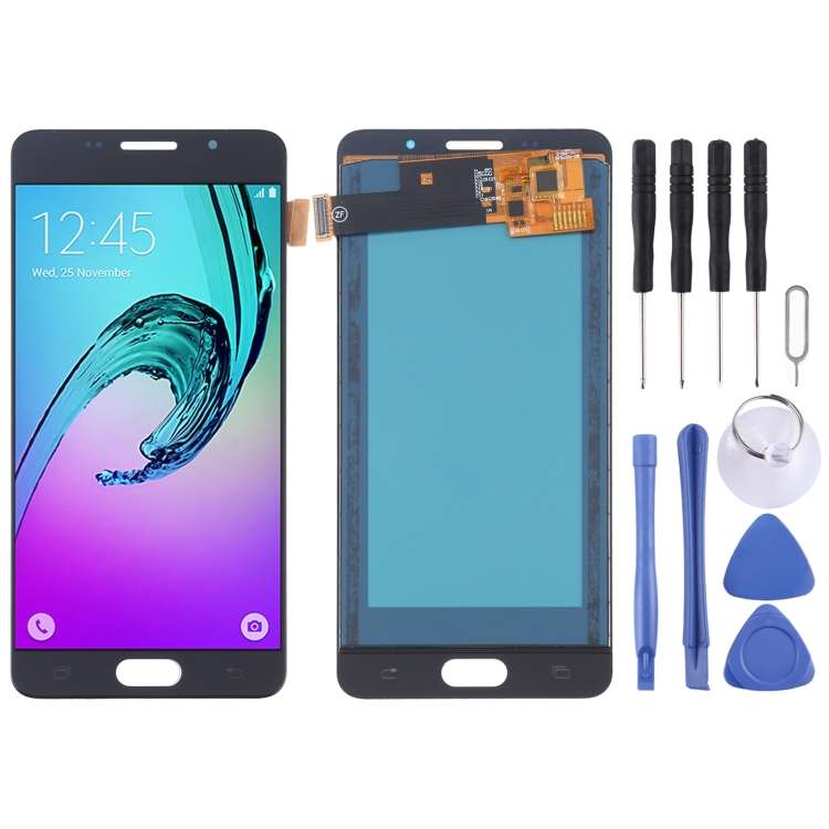 LCD Screen and Digitizer Full Assembly (TFT Material) for Galaxy A5 (2016) / A510, For Galaxy A5 ...