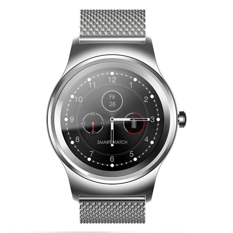 SMA-Round 1.28 inch Color Touch Screen Bluetooth Smart Watch, Waterproof, Support Voice Control /...