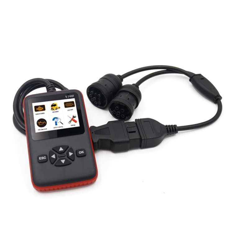 V500 Trunk HD Reading Card Professional OBDII Diagnostic Code Scanner Tool