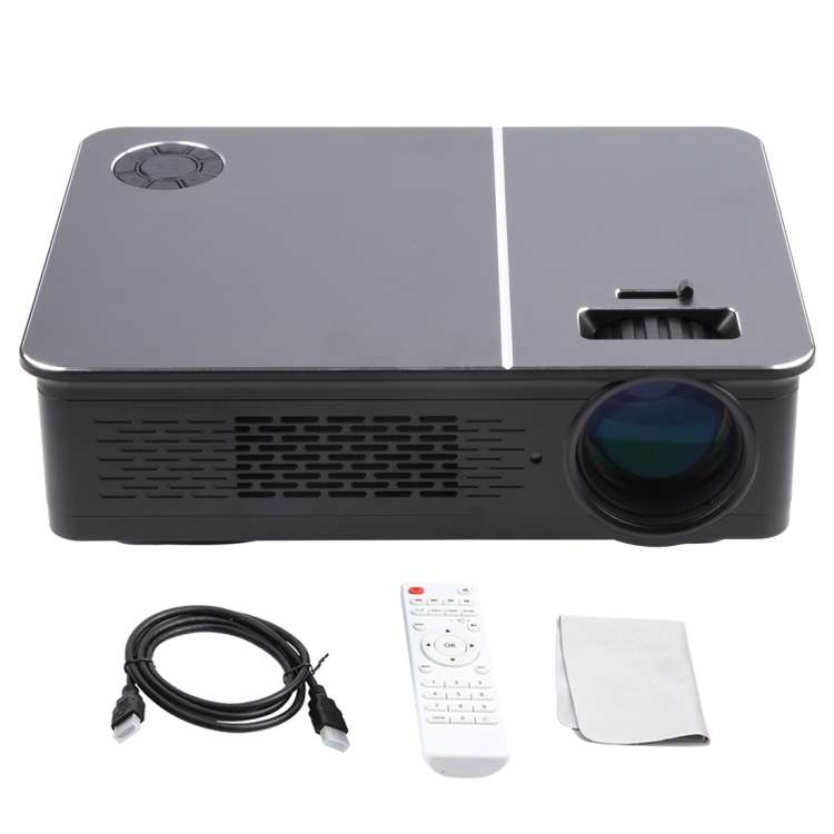 Wejoy L5 Home Theater Adjustable Optical Keystone Full HD 1080P LED LCD Video Projector with Remo...