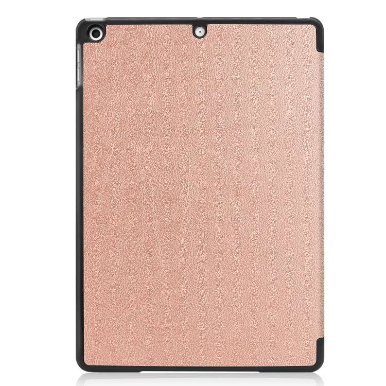 For iPad 10.2 Custer Texture Horizontal Flip Smart PU Leather Case with Sleep / Wake-up Function ...