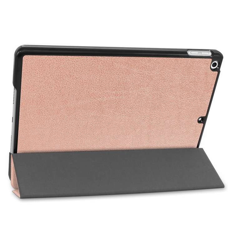 For iPad 10.2 Custer Texture Horizontal Flip Smart PU Leather Case with Sleep / Wake-up Function ...