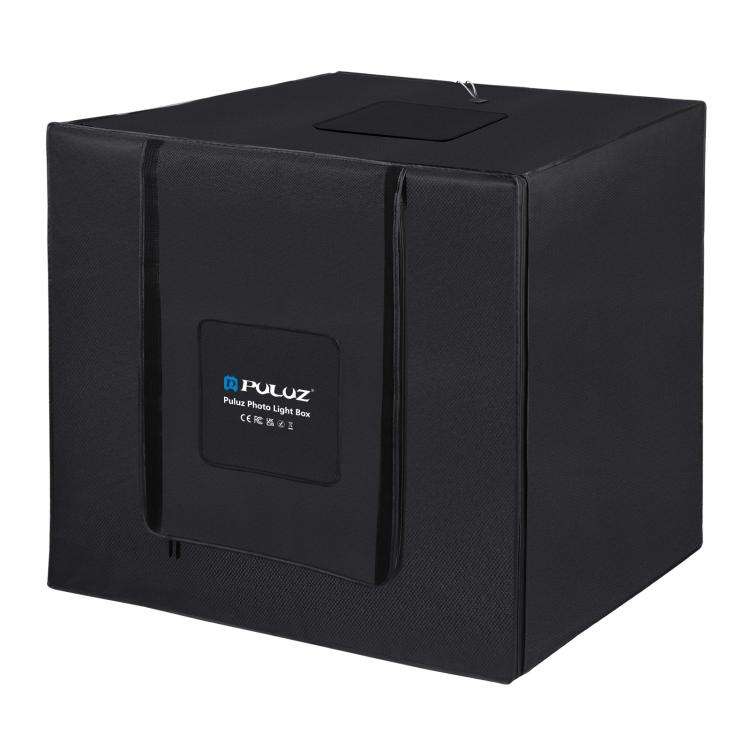 PULUZ 80cm Folding Portable 72W White Light Photo Lighting Studio Shooting Tent Box Kit with 3 Co...