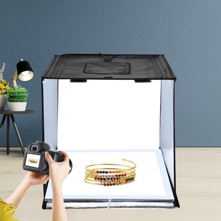 PULUZ 1000LM LED Acrylic No Polar Dimming Shadowless Light Pad with Switch for 40cm Photo Studio ...