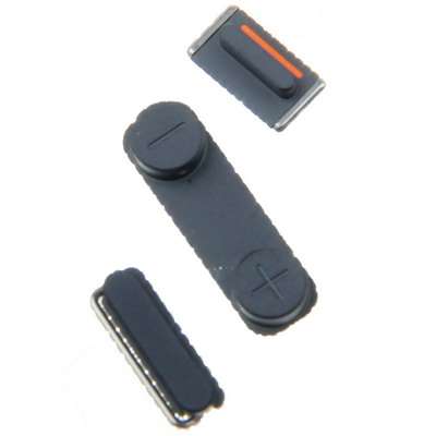 3 in 1 for iPhone 5 (Mute Button + Power Button + Volume Button), For iPhone 5, For iPhone 5 (3 i...