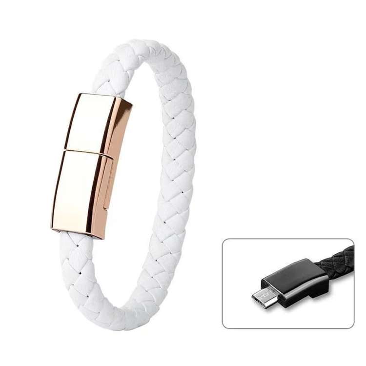 XJ-26 2.4A USB to Micro USB Creative Bracelet Data Cable, Cable Length: 22.5cm, XJ-26 Micro USB, ...