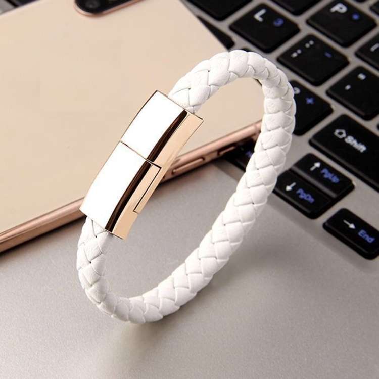 XJ-28 2.4A USB to 8 Pin Creative Bracelet Data Cable, Cable Length: 22.5cm, XJ-28 8 Pin, 22.5cm 8...