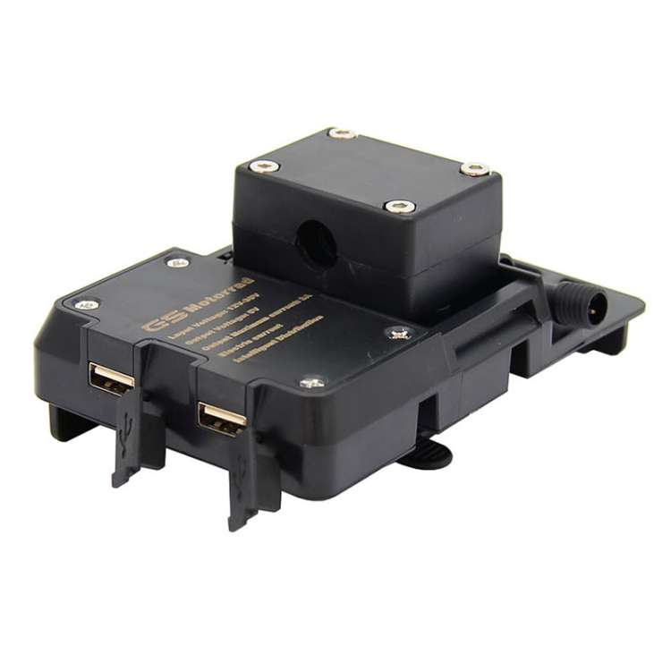 Motorcycle Mobile Phone Holder USB Charger Bracket
