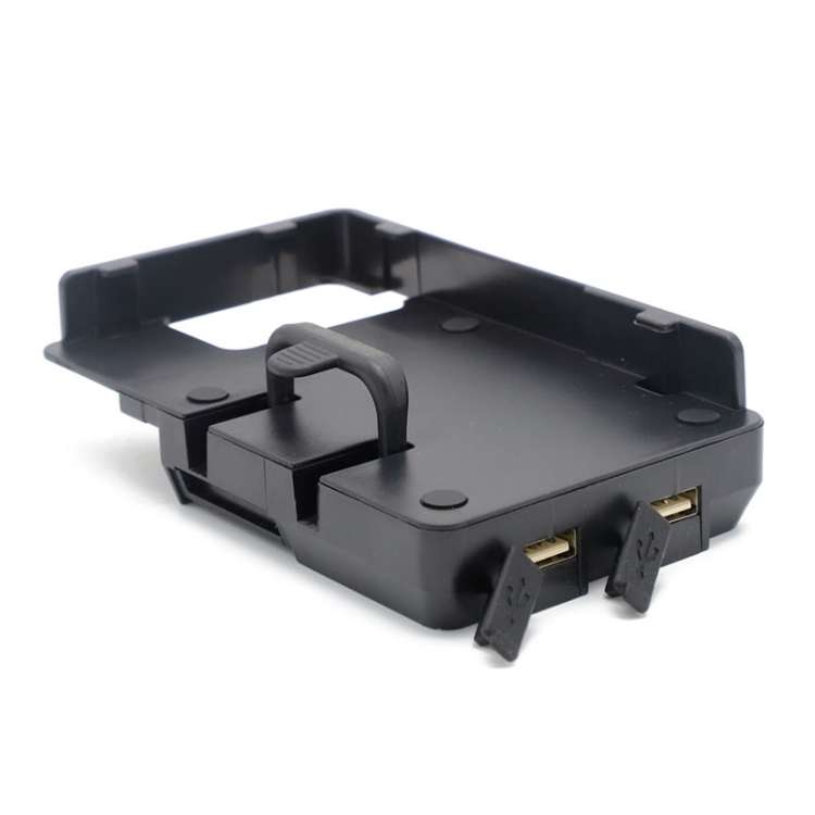 Motorcycle Mobile Phone Holder USB Charger Bracket