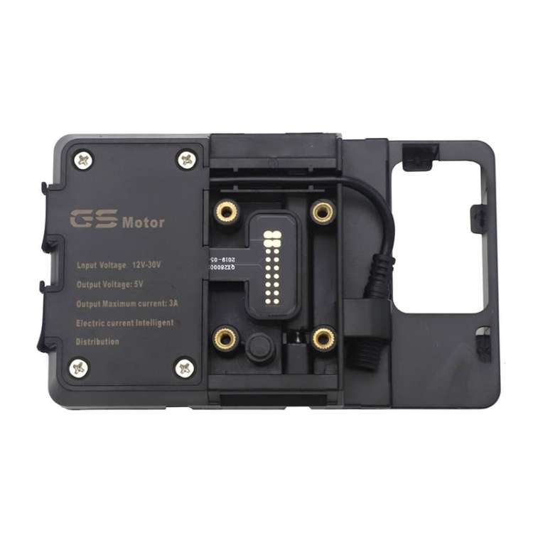 Motorcycle Mobile Phone Holder USB Charger Bracket
