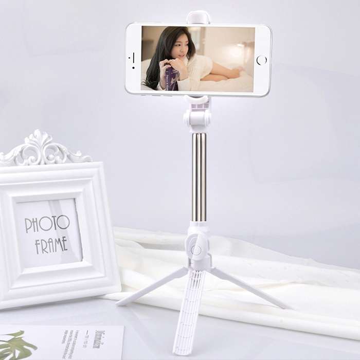 XT10 Multi-function Mobile Live Broadcast Bluetooth Self-timer Pole Tripod