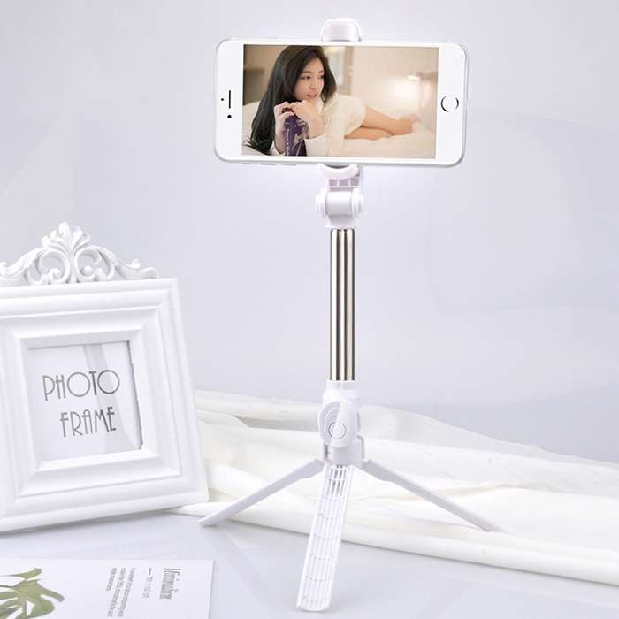 XT10 Multi-function Mobile Live Broadcast Bluetooth Self-timer Pole Tripod