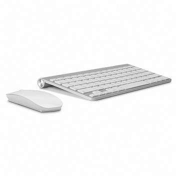 Ultra Thin Wireless Multimedia Keyboard and Mouse