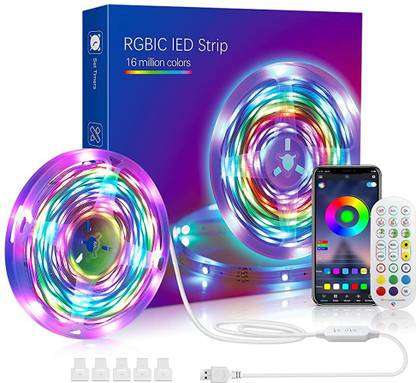 RGBIC IED STRIP 10 Meters Led Strip Lights,Music Sync,Color Changing
