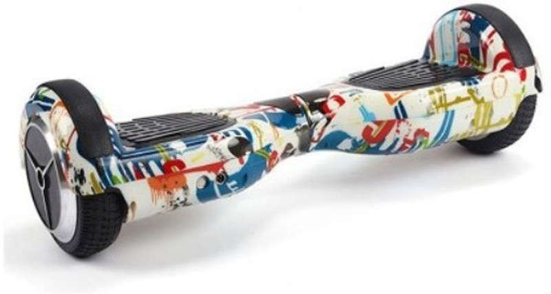6.5 Inch Self-Balancing Hoverboard - White Multi (SECOND HAND)