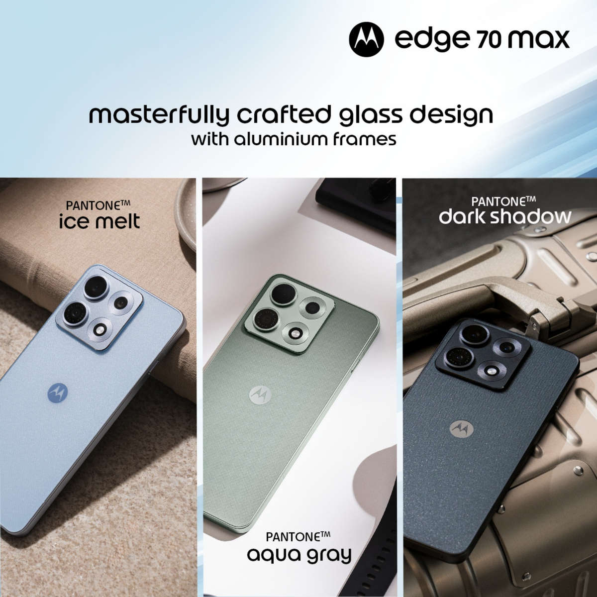 Motorola Edge 70 Max 5G  8GB RAM + 256GB Storage | Mixed Colours