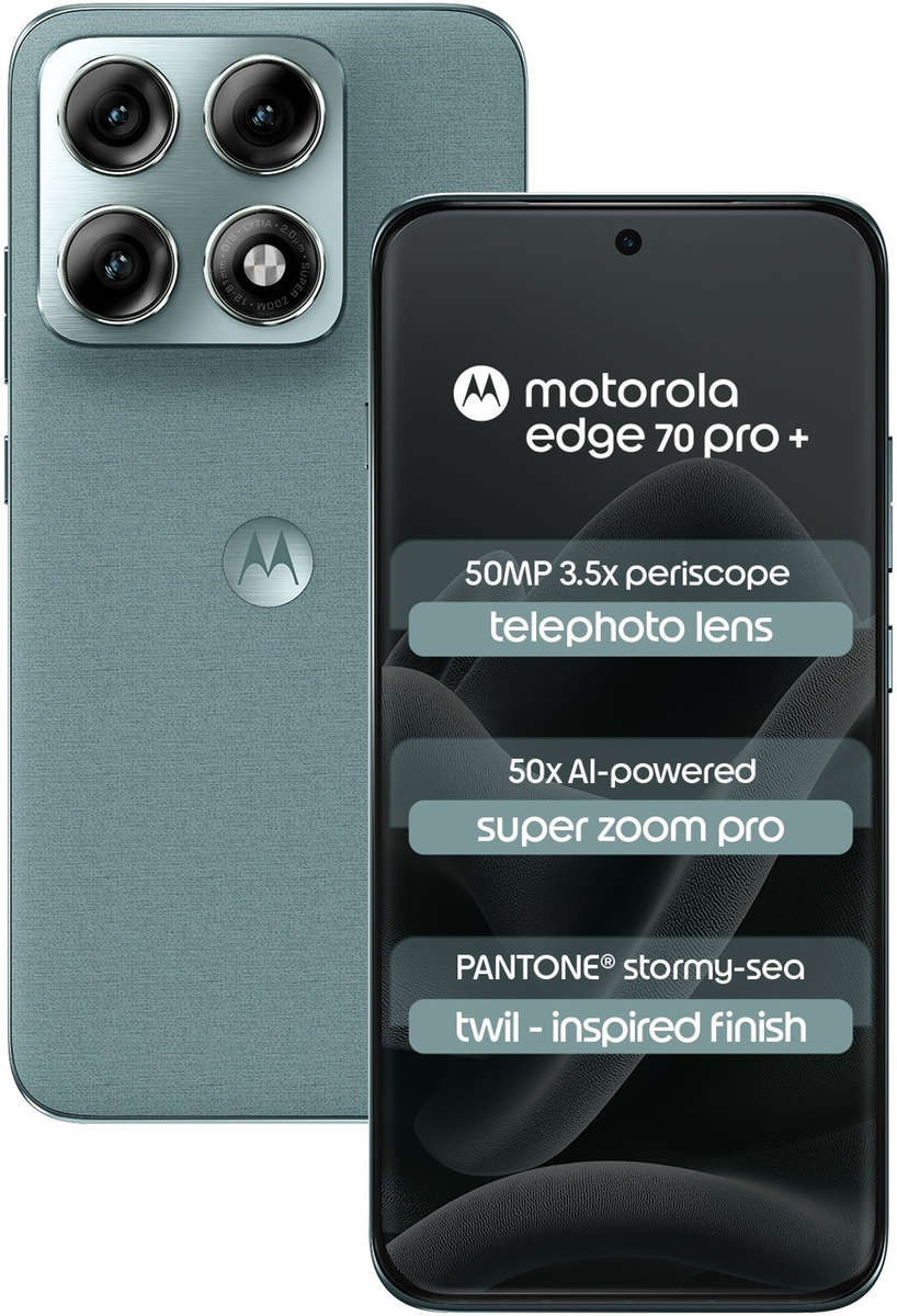 Motorola Edge 70 Pro+ 5G  12GB RAM + 256GB Storage | Mixed Colours