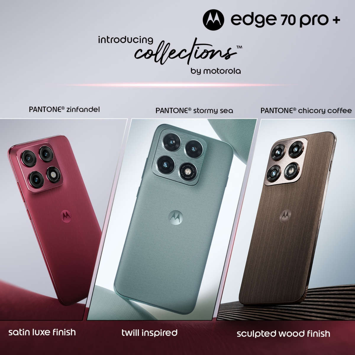 Motorola Edge 70 Pro+ 5G  12GB RAM + 256GB Storage | Mixed Colours