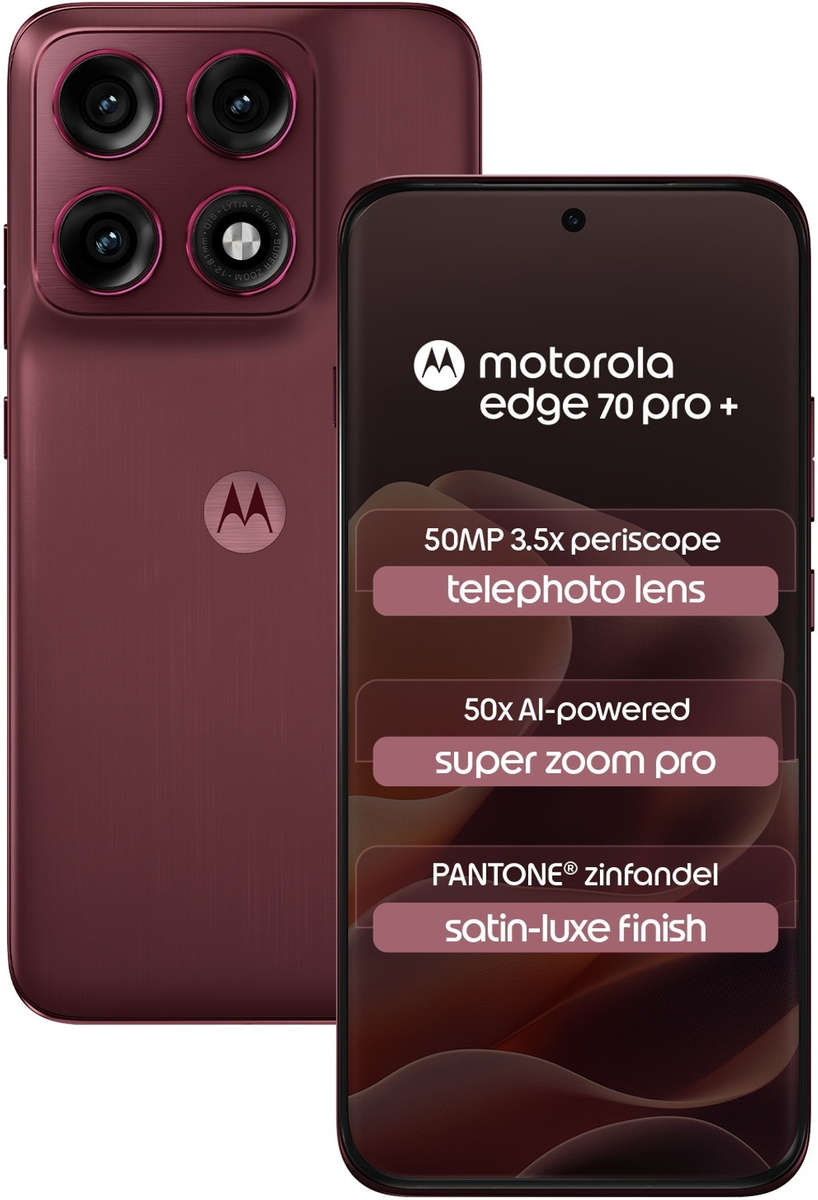 Motorola Edge 70 Pro+ 5G  12GB RAM + 256GB Storage | Mixed Colours