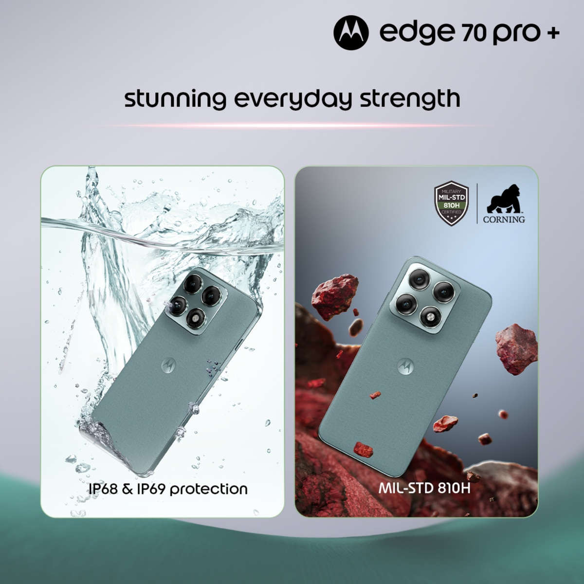 Motorola Edge 70 Pro+ 5G  12GB RAM + 256GB Storage | Mixed Colours
