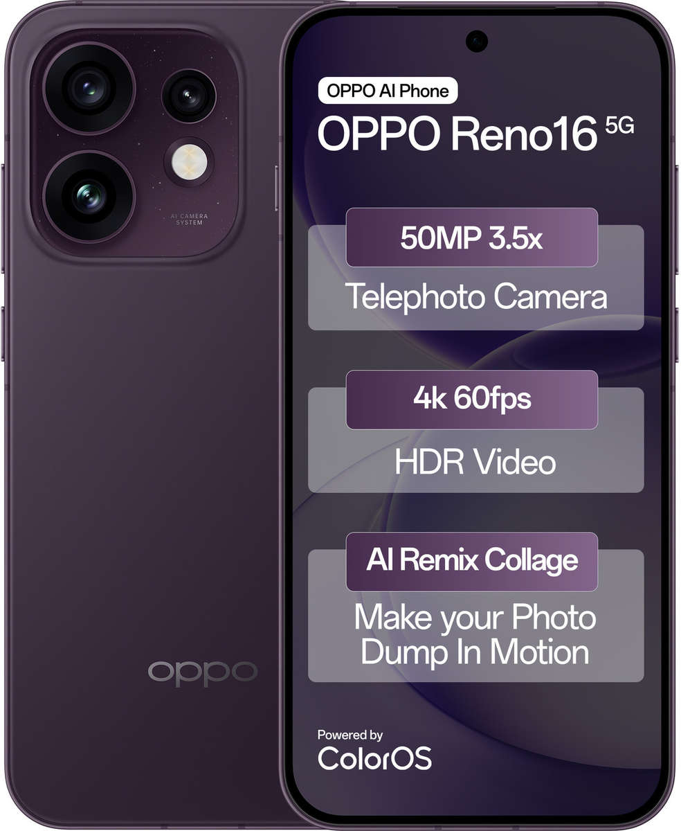 OPPO Reno16 5G 256GB  Brand New | Mixed Colours