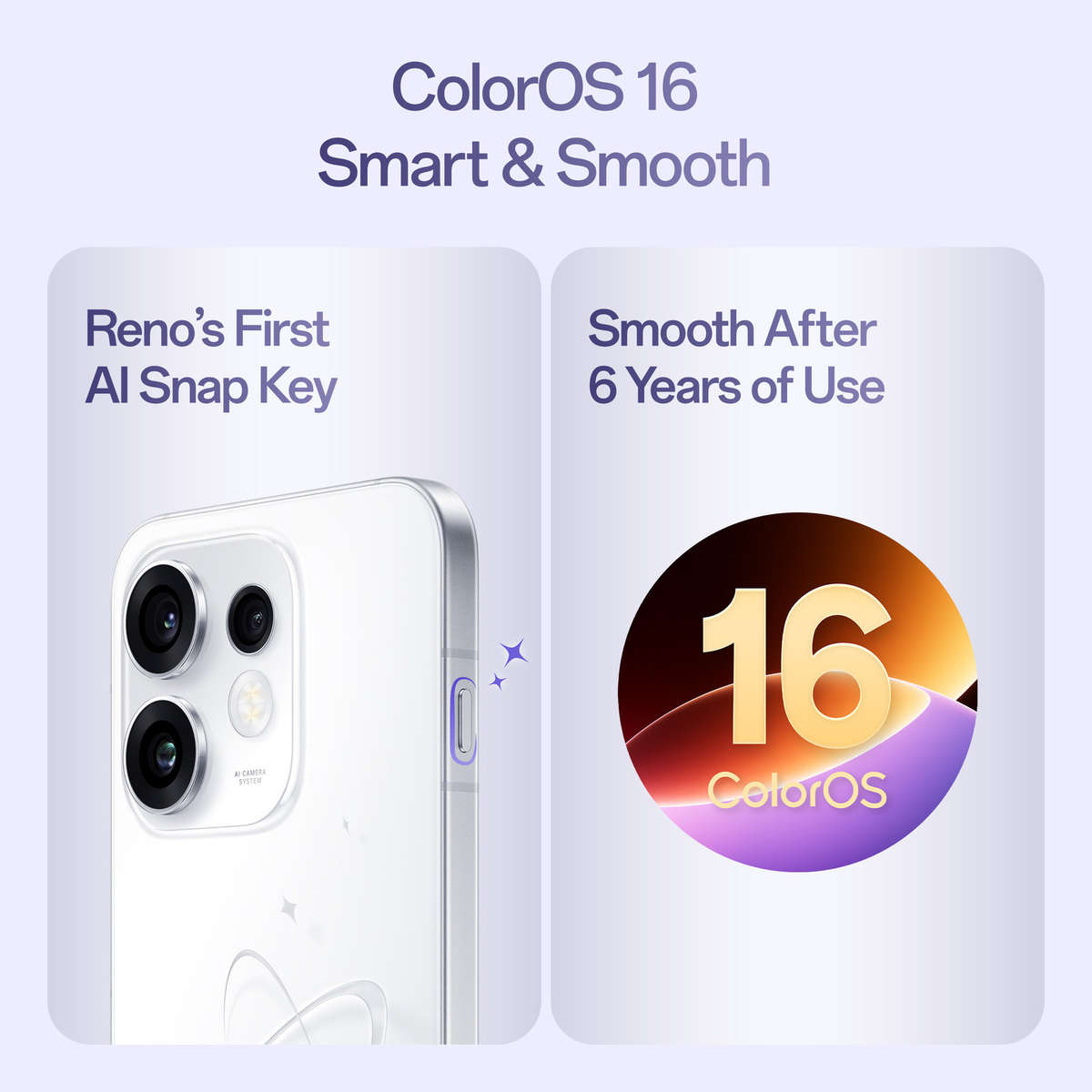 OPPO Reno16 5G 256GB  Brand New | Mixed Colours