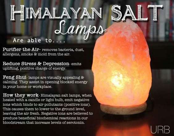 HIMALAYAN ROCK SALT LAMP with wooden base- 120mm height - USB colour change