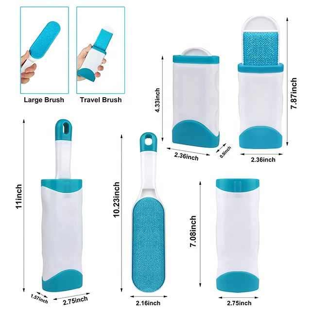 Popular Two-Sided Design Pet Hair Roller Cat Fur Cleaner