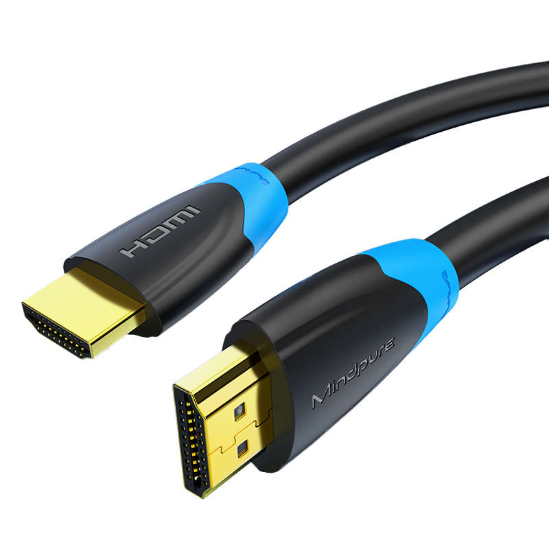 MINDPURE HDMI Cable 3m | 4K Gold-Plated Lead | Foil & Braid Shielded | TV PS5 Projector