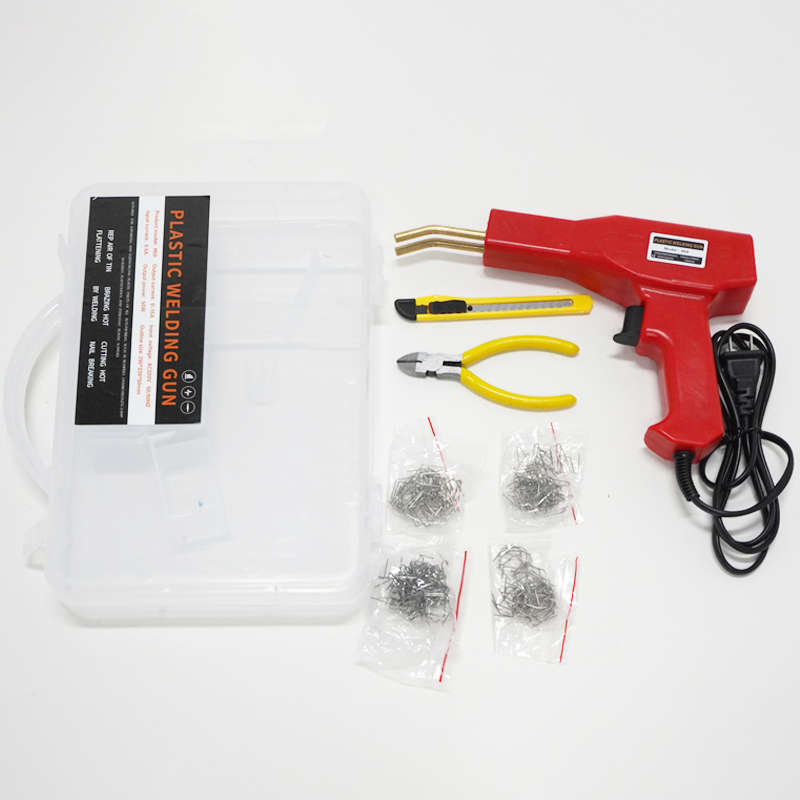Hot Selling Plastic Welding Machine Car Bumper Repair Kit with 400 Staples Widely Used in Car Mainte