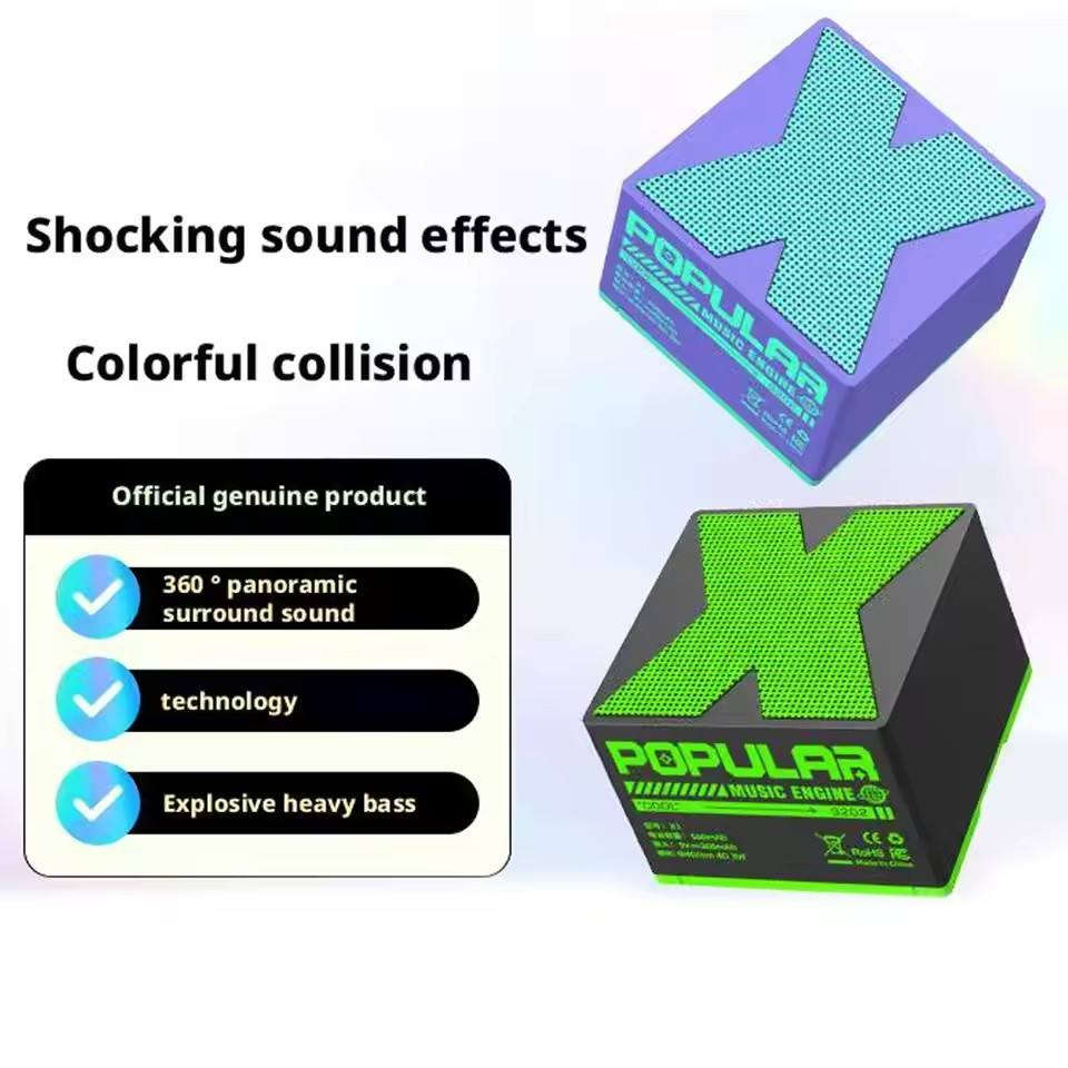 X1 Mini Speaker Wireless Portable Speaker Music Box Speaker Home/Outdoor Use