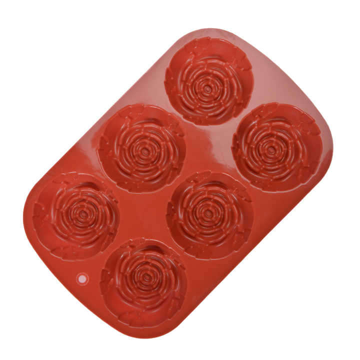Rose Flower Shape Making Cake Mold Handmade Cake Decoration Baking Pastry Tools
