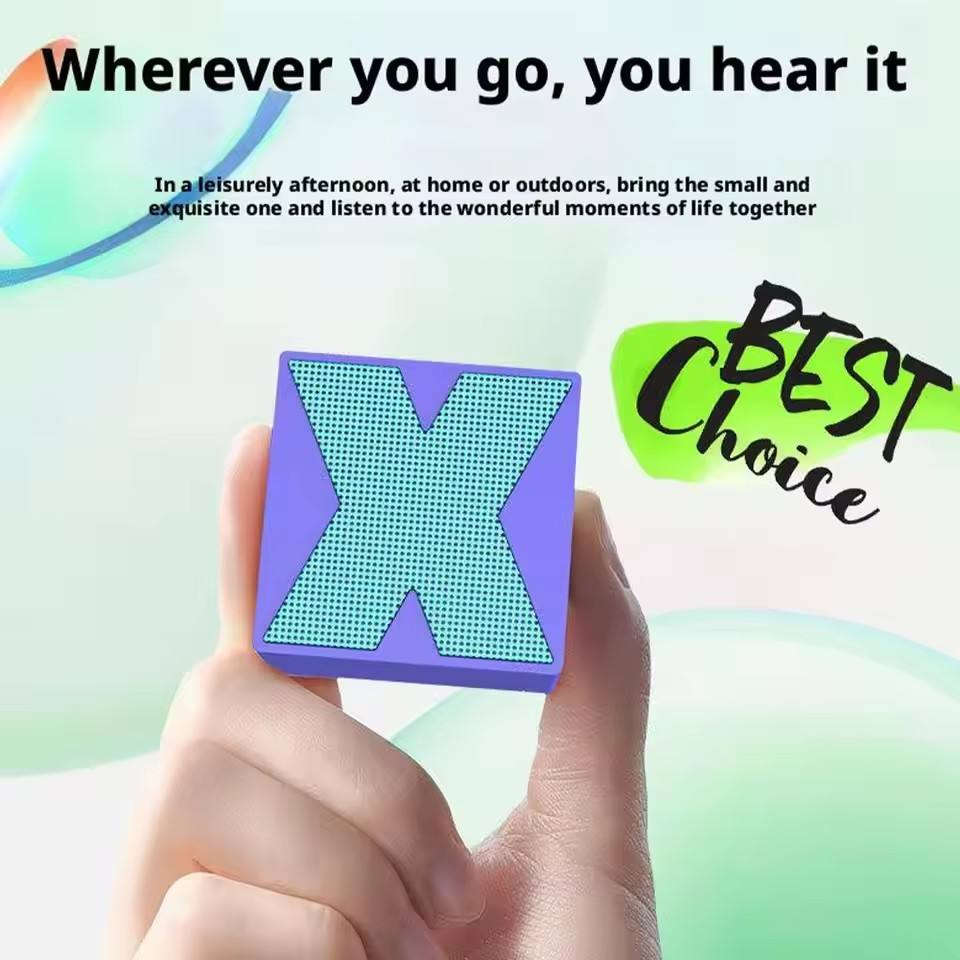X1 Mini Speaker Wireless Portable Speaker Music Box Speaker Home/Outdoor Use
