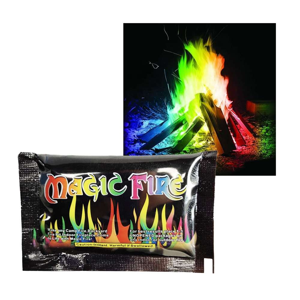 Colored Magical Fireworks Mystical Flames Magic Fire Powder