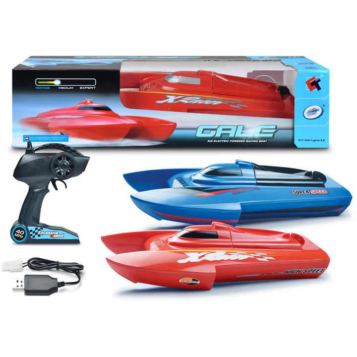 Double-headed High Speed 2.4G RC Racing King Boat