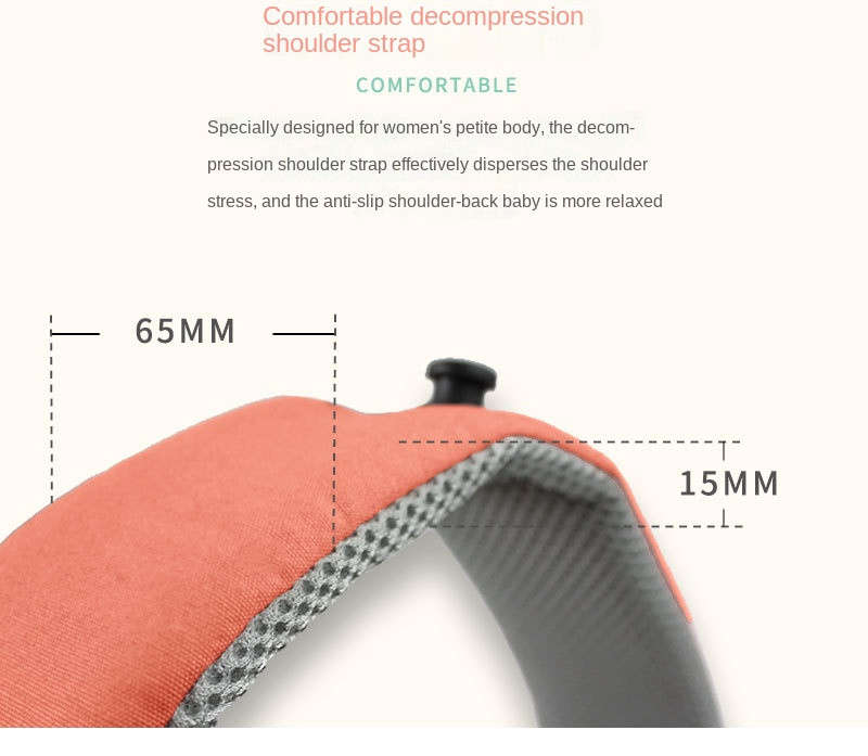 Ergonomic Baby Carrier with Hip seat