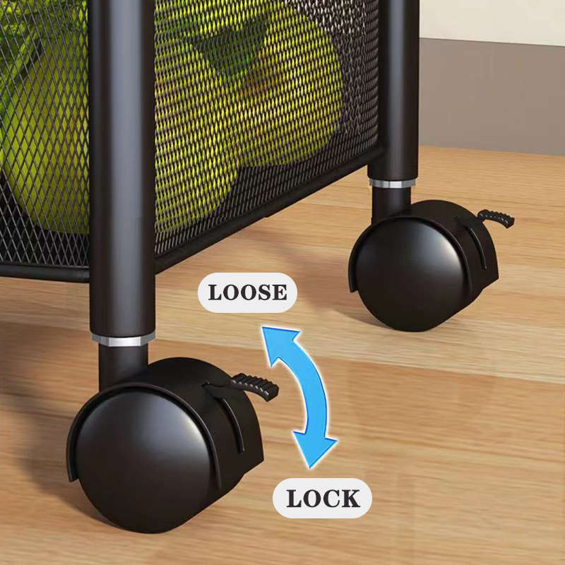 5 Layer 360 Degree Rotating Vegetable Rack