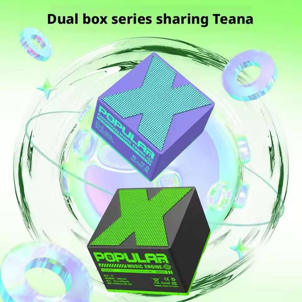 X1 Mini Speaker Wireless Portable Speaker Music Box Speaker Home/Outdoor Use