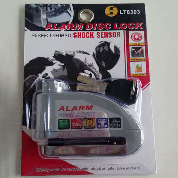 Crazy R1 Start! Alarm Brake Disc Lock 110dB - Waterproof