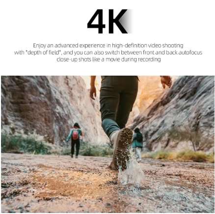 Powershot D7 4K Wifi Camera