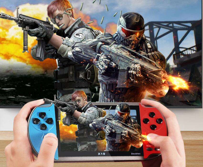 X19 Handheld Game Console 4.3 Inch Screen Video Game Player