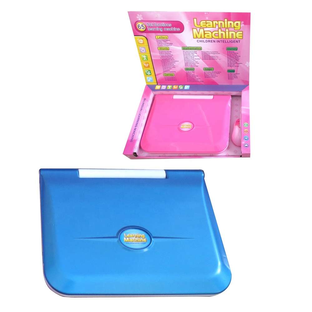 65 Functions Kids Learning Laptop Pink