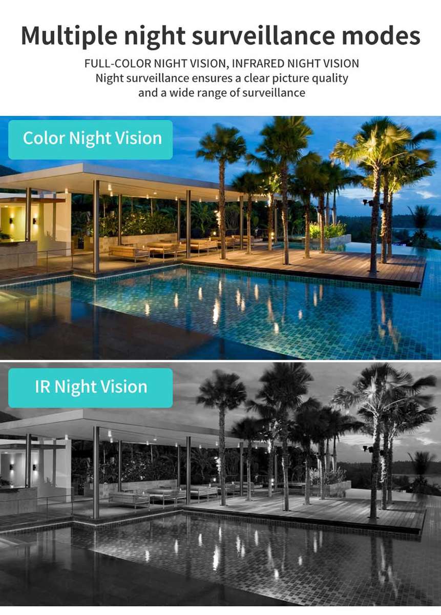 4mp Wifi Outdoor Solar Battery Camera with ICSEE App