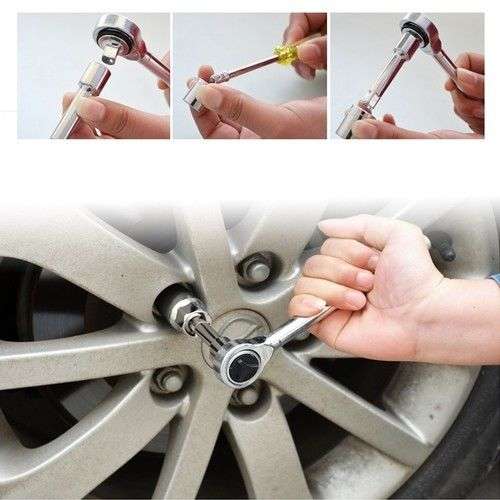 40 pcs Hand Tool Kit Socket Wrench Tool Set