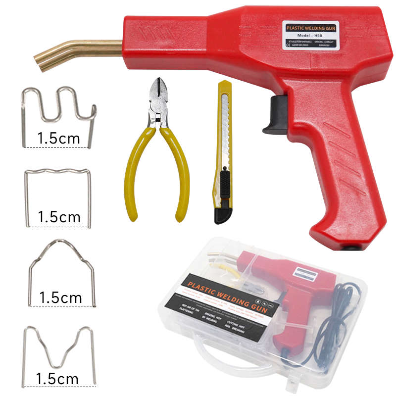 Hot Selling Plastic Welding Machine Car Bumper Repair Kit with 400 Staples Widely Used in Car Mainte