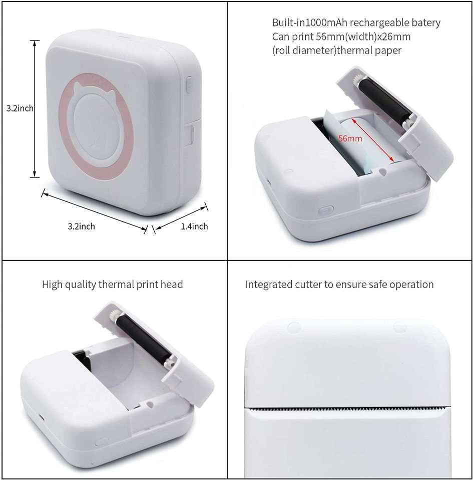 Mini Portable Printer