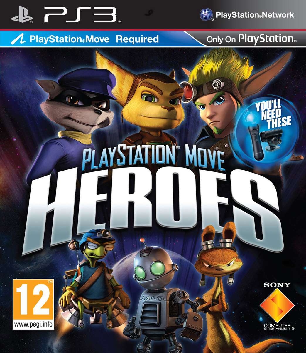 PS3 Playstation Move Heroes